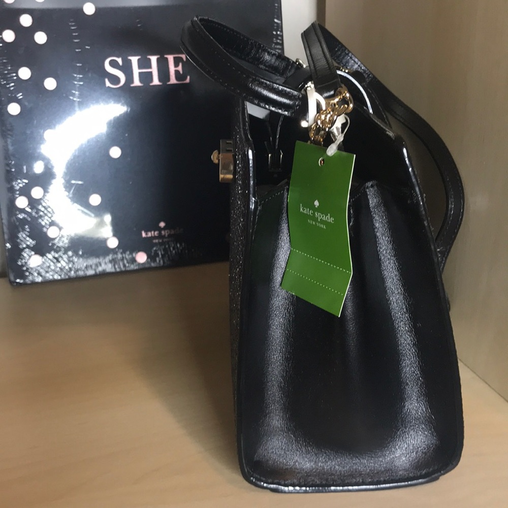 Kate Spade black sunset lane purse - Picture 2 of 4